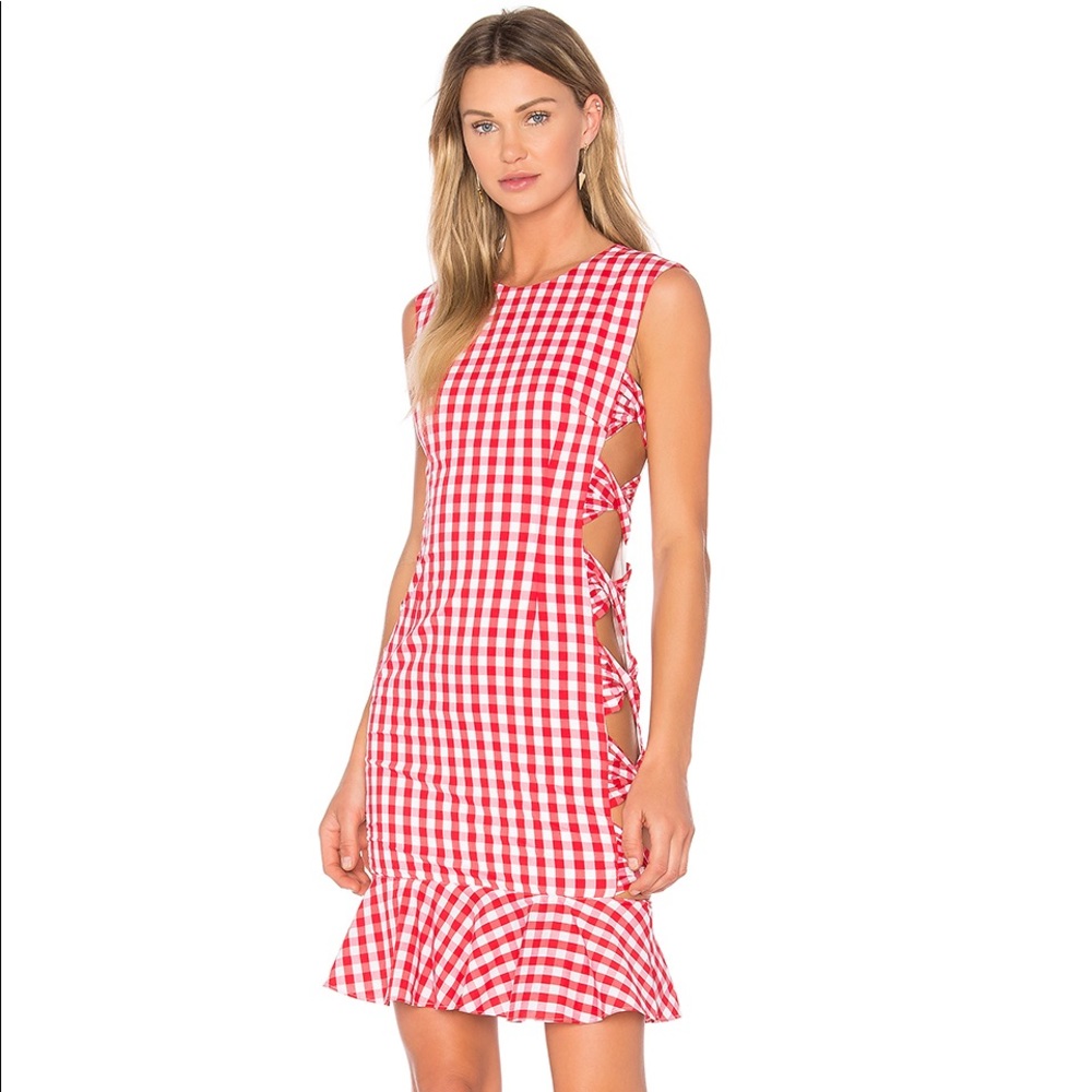 Red Gingham Dress